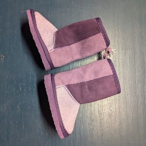 Toddler Sz 2 Purple Suede Boots